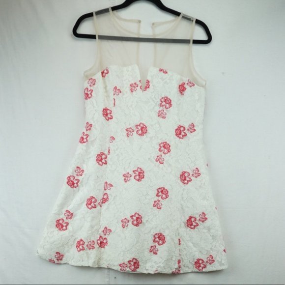 ✨BB Dakota RSVP Flavia Embroidered Lace Dress - Picture 2 of 8